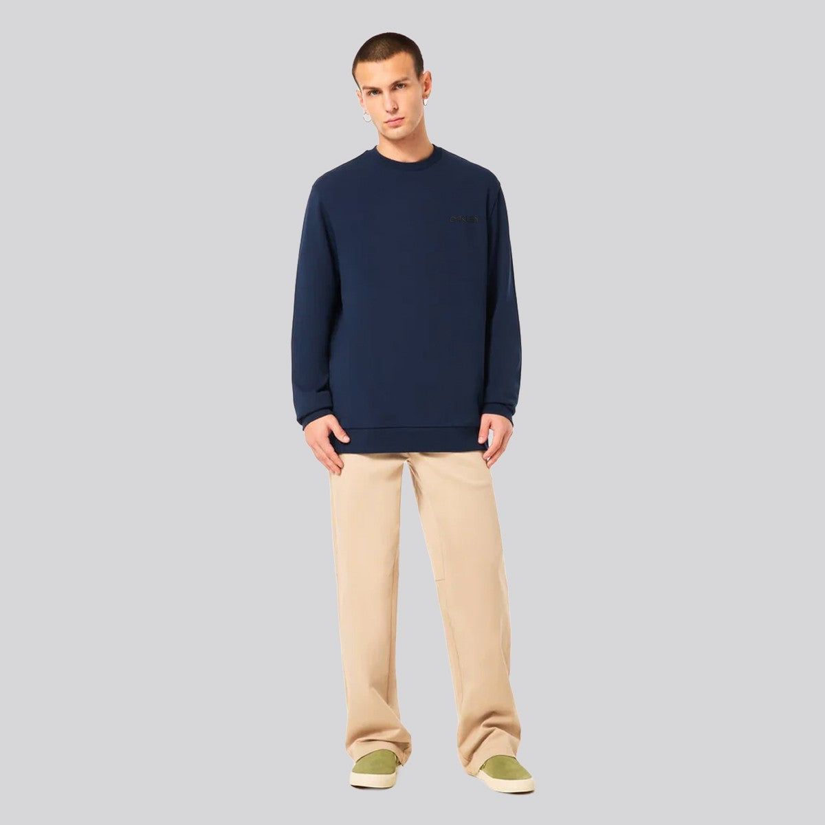 Polerón Oakley Crew Sweatshirt Navy