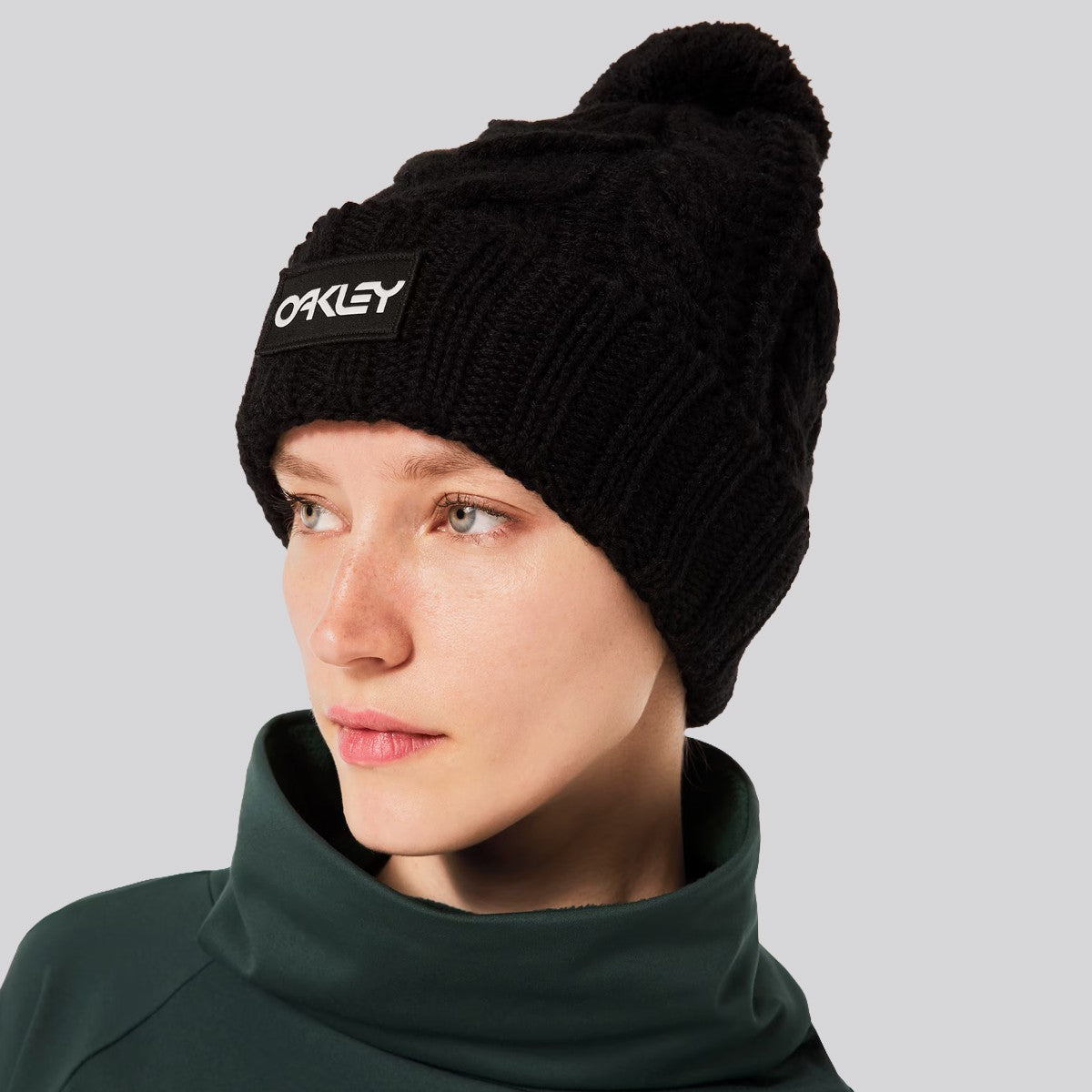 Beanie Oakley Harper Pom Blackout