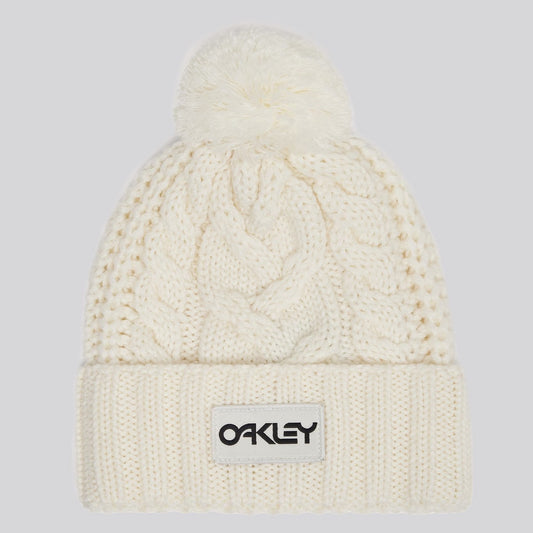 Beanie Oakley Harper Pom Arctic White