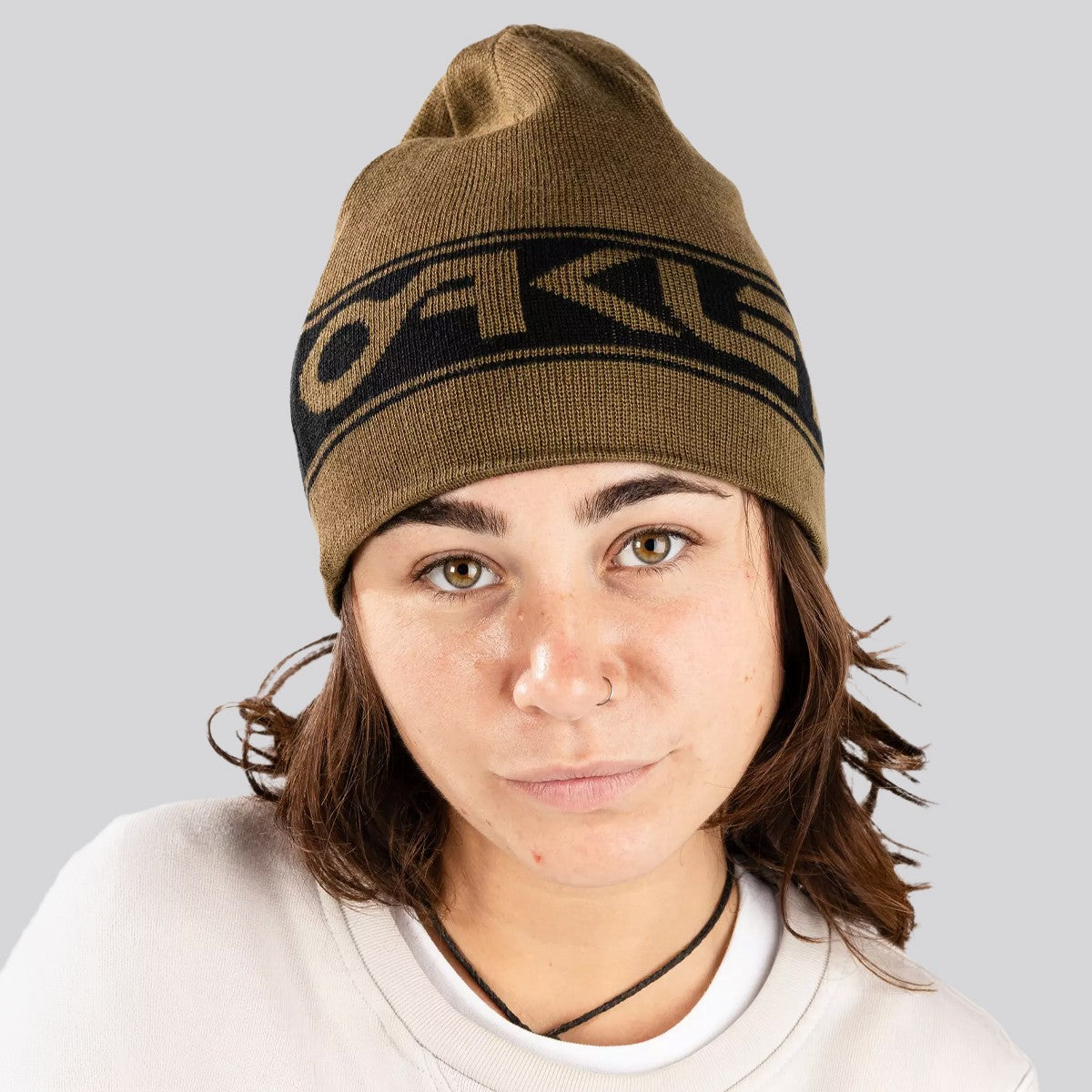 Beanie Oakley TNP Reversible Army Green