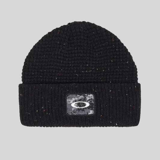Beanie Oakley Patch Waffle Black