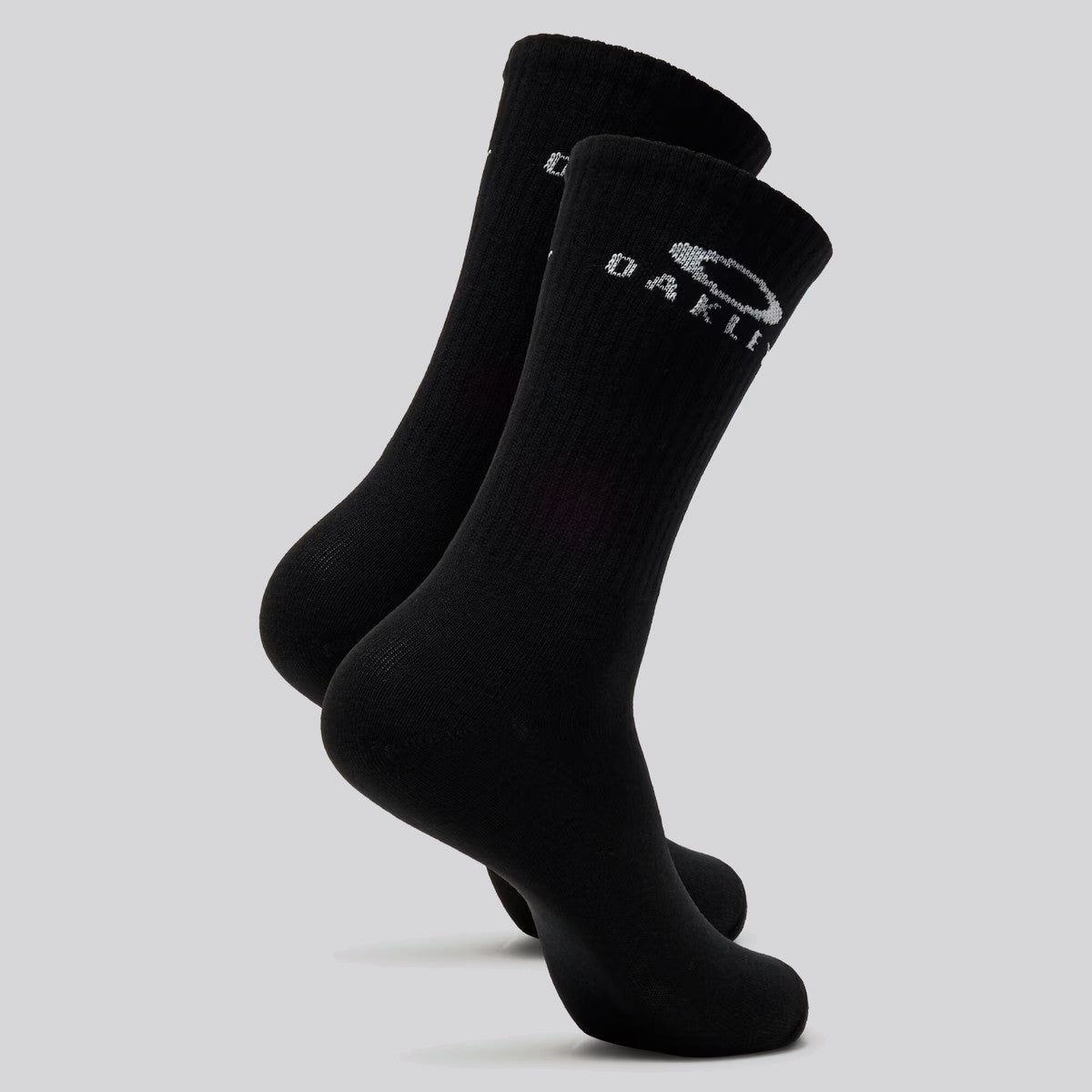 Tripack Calcetines Oakley W/ Ellipse Logo Blackout LXL Black