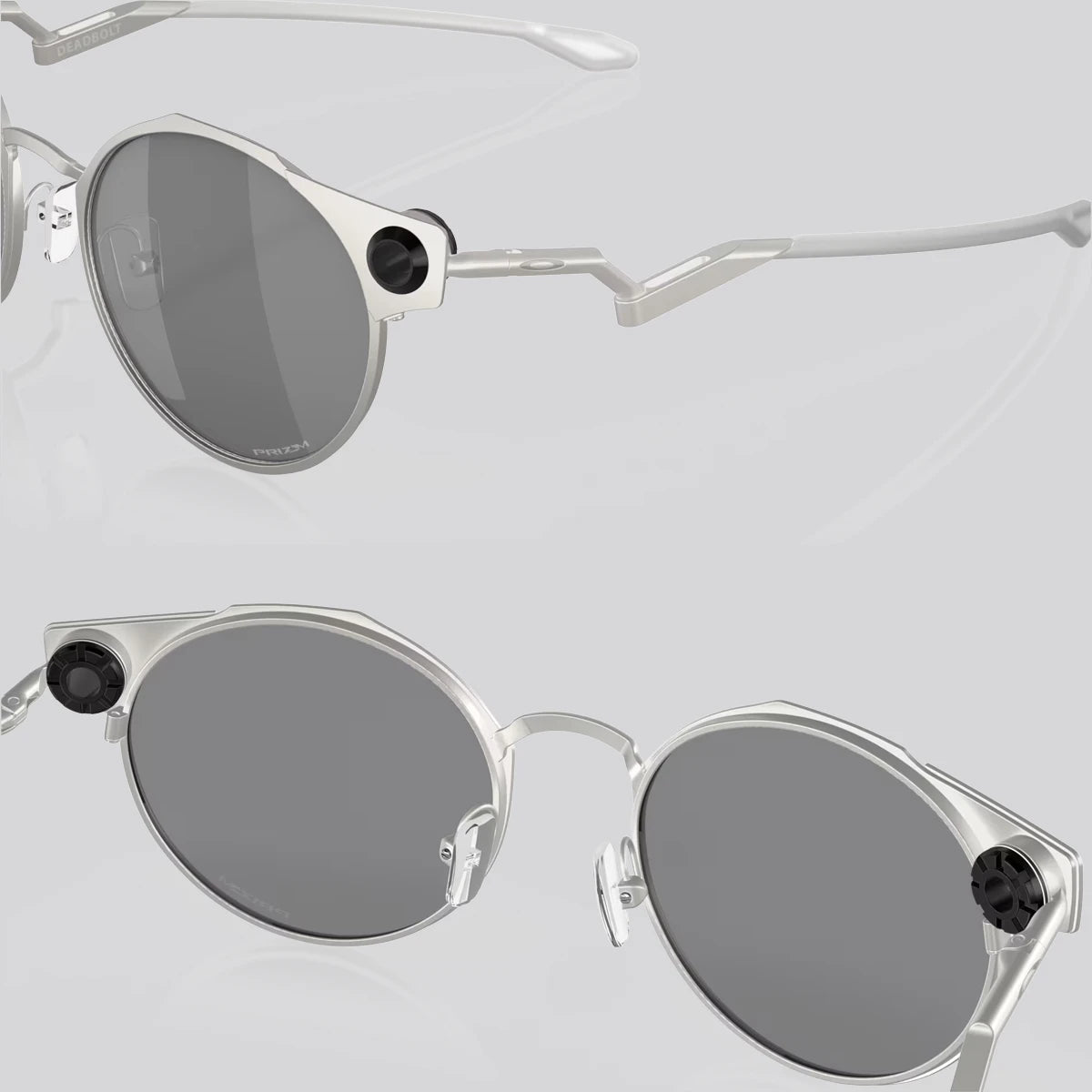Lentes de Sol Oakley DEADBOLT Prizm Black/Satin Chrome