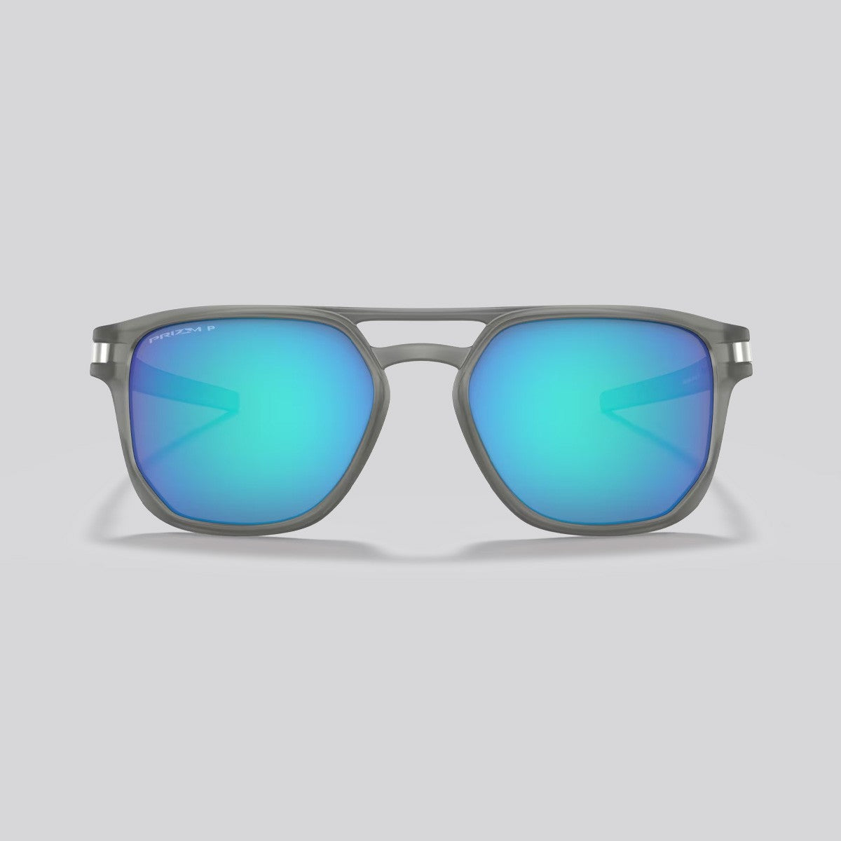 Lentes de Sol Oakley Latch Beta Matte Grey Ink/Prizm Sapphire Iridium Polarizado