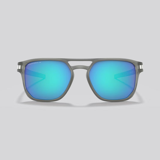Lentes de Sol Oakley Latch Beta Matte Grey Ink/Prizm Sapphire Iridium Polarizado