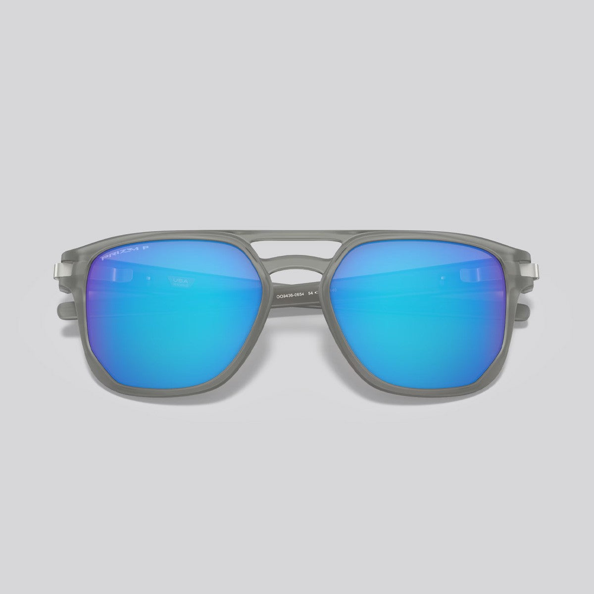 Lentes de Sol Oakley Latch Beta Matte Grey Ink/Prizm Sapphire Iridium Polarizado