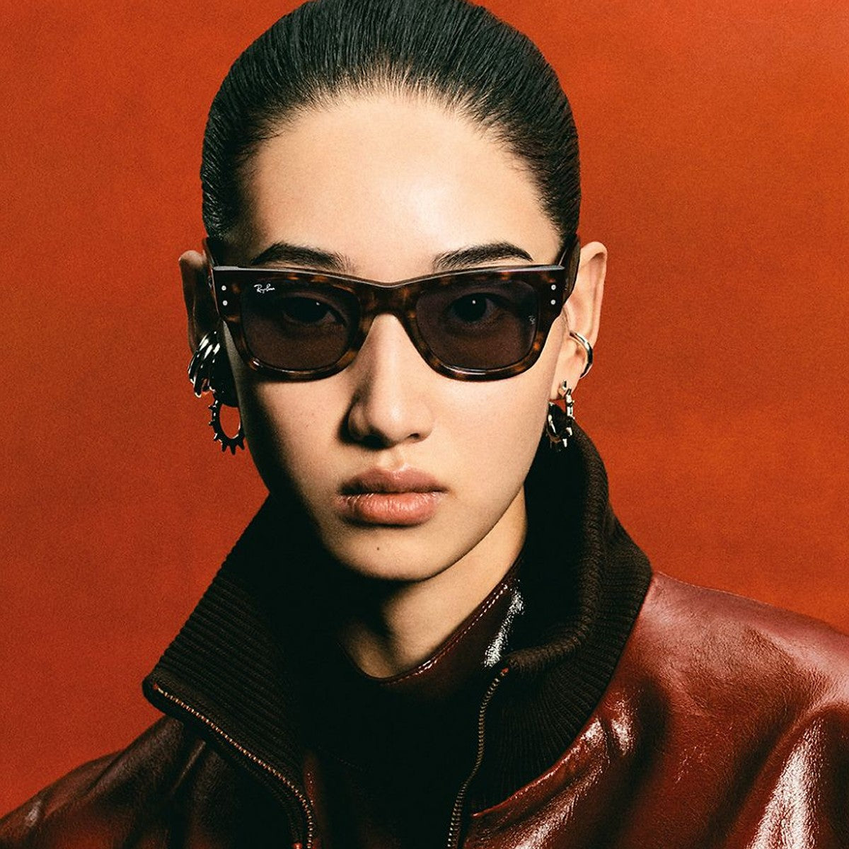 Lentes de Sol Ray-Ban Mega Wayfarer Summer Capsule Brown