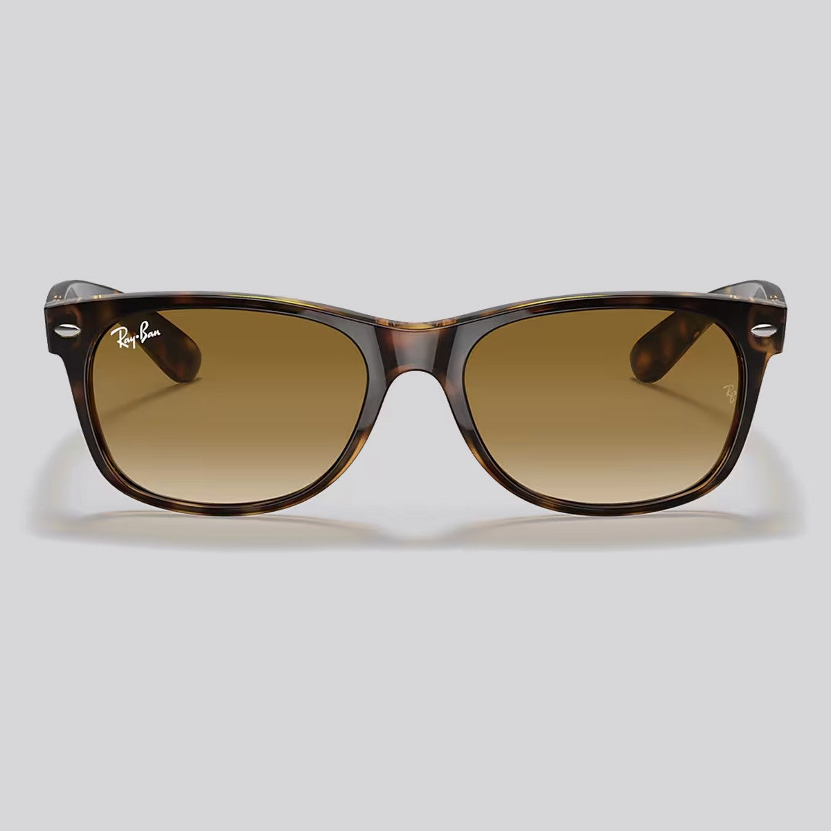 Lentes de Sol Ray-Ban New Wayfarer Classic Polished Light Havana/Light Brown Gradient