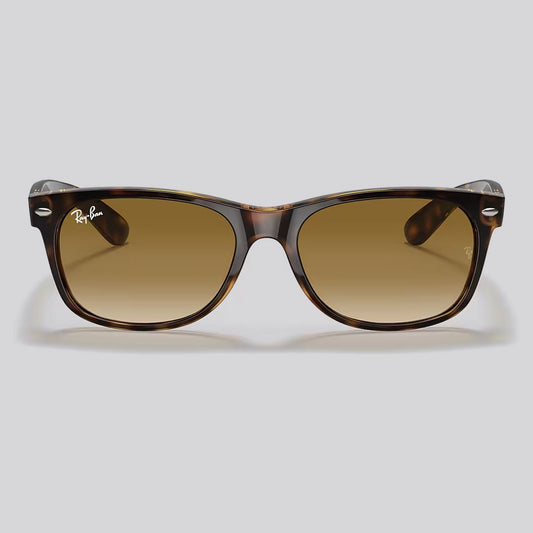 Lentes de Sol Ray-Ban New Wayfarer Classic Polished Light Havana/Light Brown Gradient