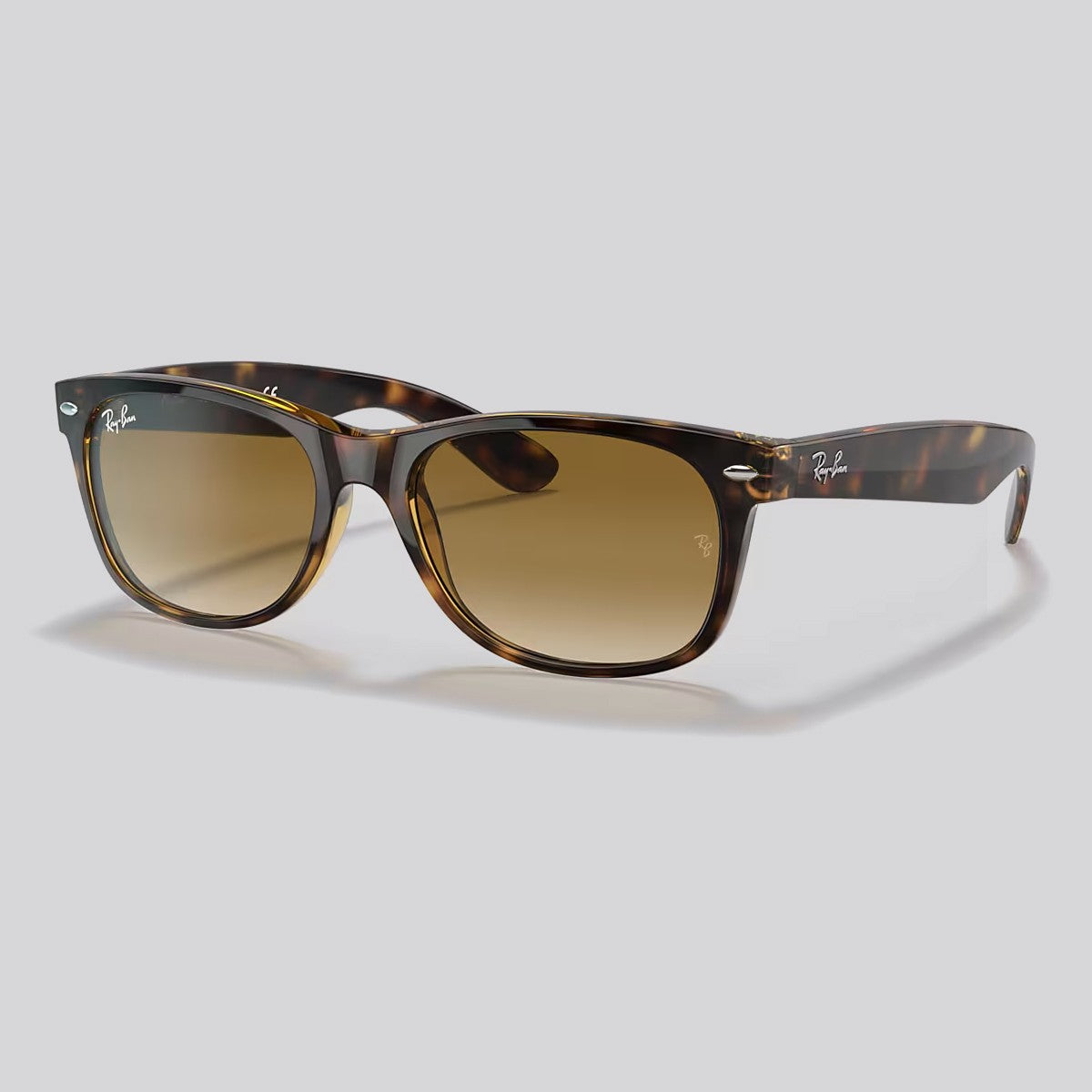 Lentes de Sol Ray-Ban New Wayfarer Classic Polished Light Havana/Light Brown Gradient