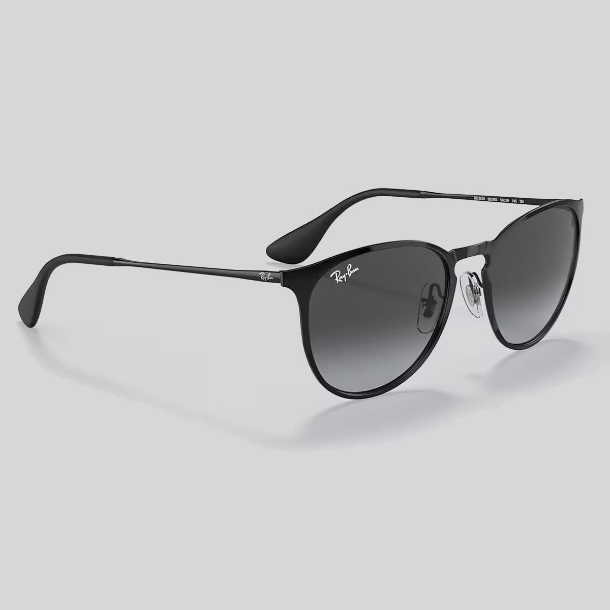 Lentes de Sol Ray-Ban Erika Metal Black / Grey Gradient