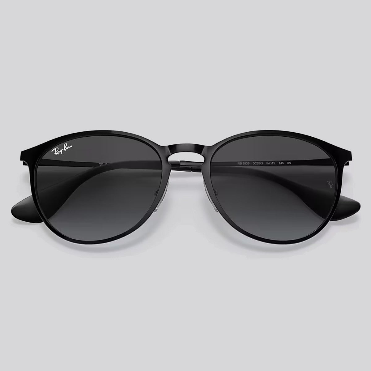 Lentes de Sol Ray-Ban Erika Metal Black / Grey Gradient