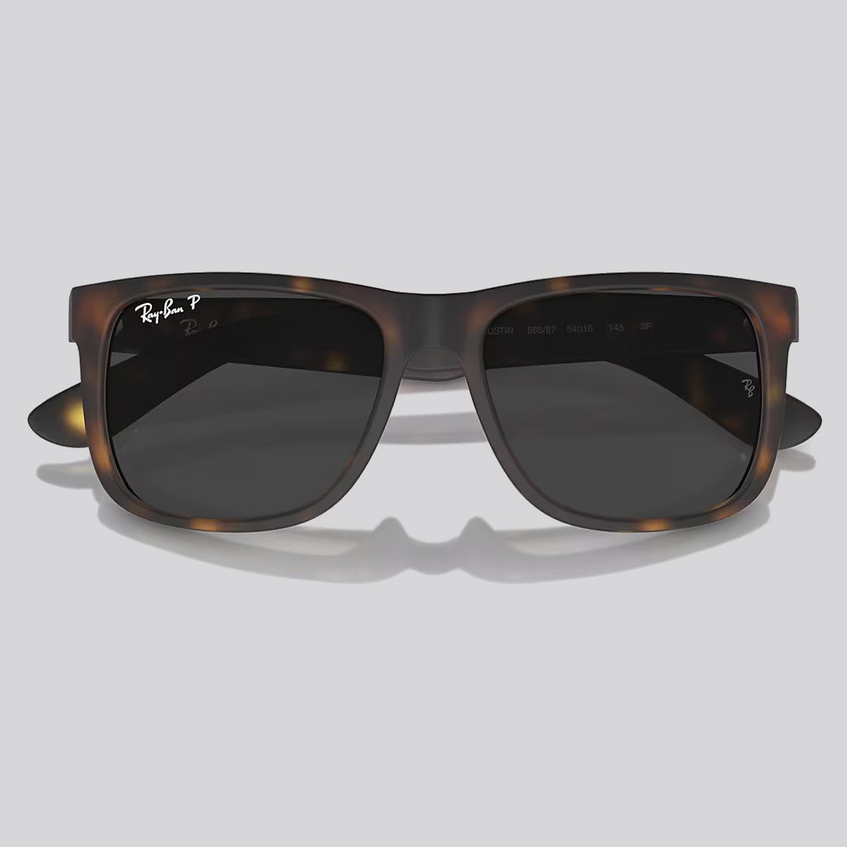 Lentes de Sol Ray-Ban Justin Classic Matte Havana/Dark Grey