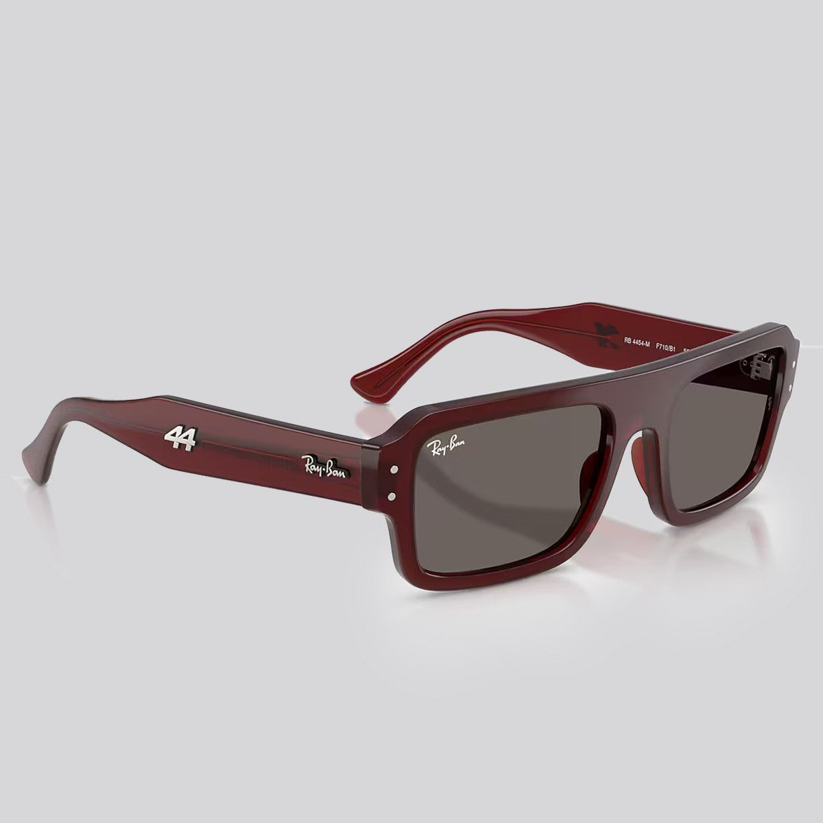 Lentes de Sol Ray-Ban Lewis Hamilton Flacko Red Trasparent/Grey