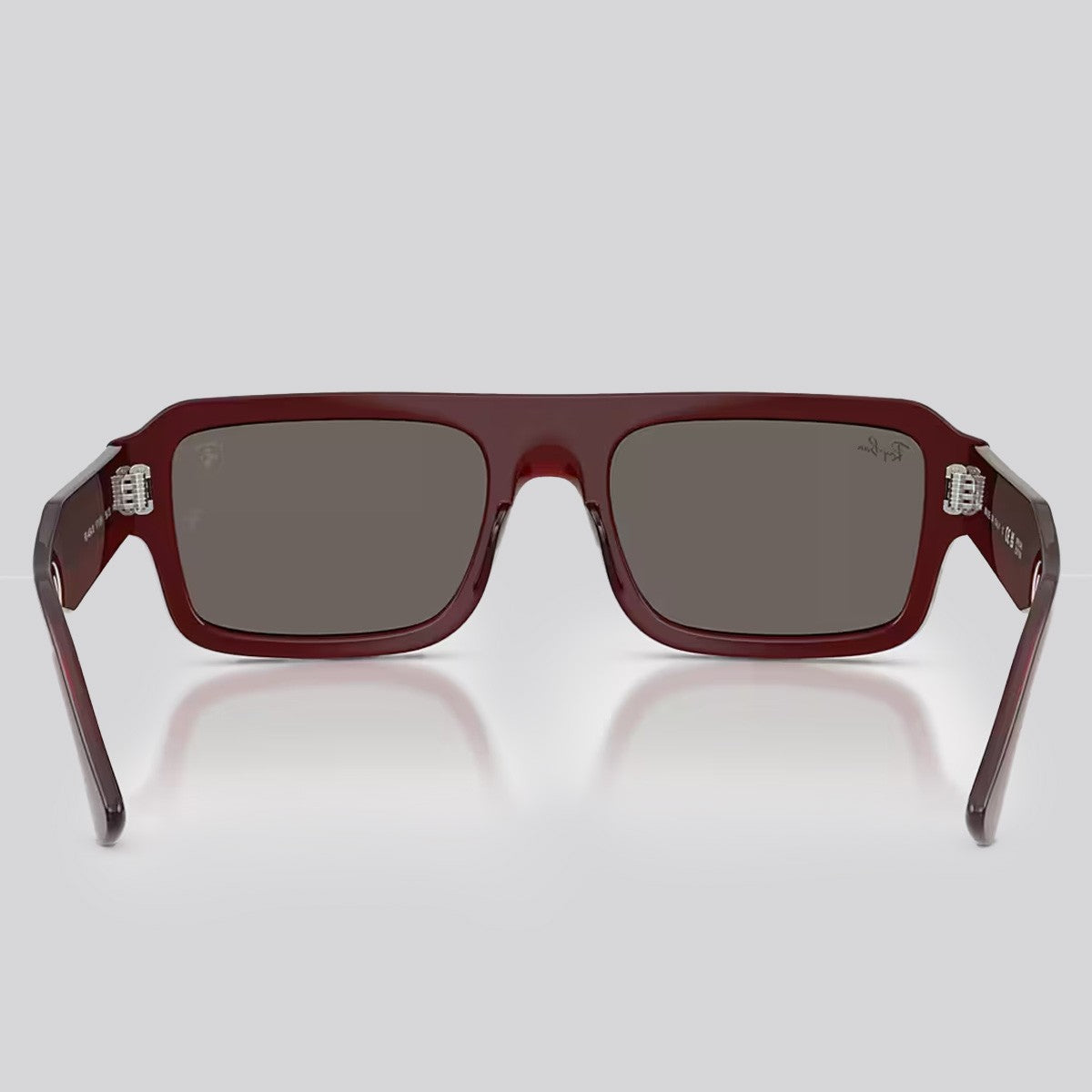 Lentes de Sol Ray-Ban Lewis Hamilton Flacko Red Trasparent/Grey