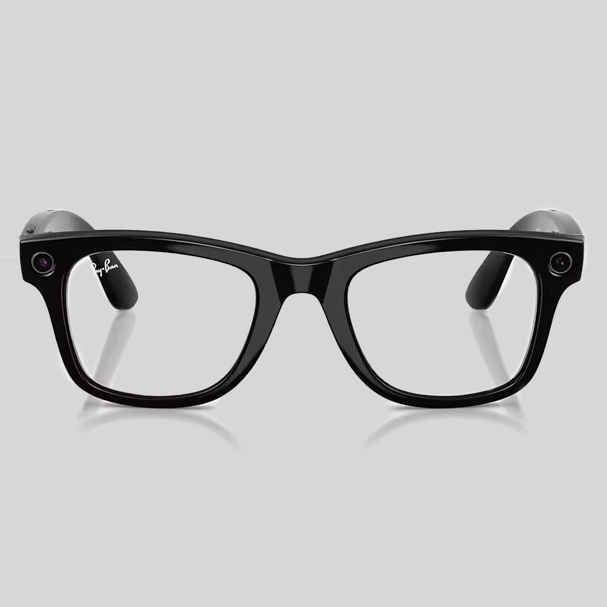 Lentes de Sol Ray-Ban Wayfarer Meta Gen 2 Black Polarizado