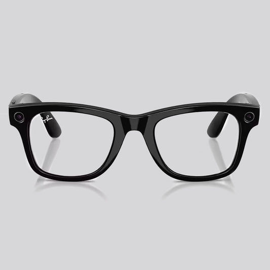 Lentes de Sol Ray-Ban Wayfarer Meta Gen 2 Black Polarizado