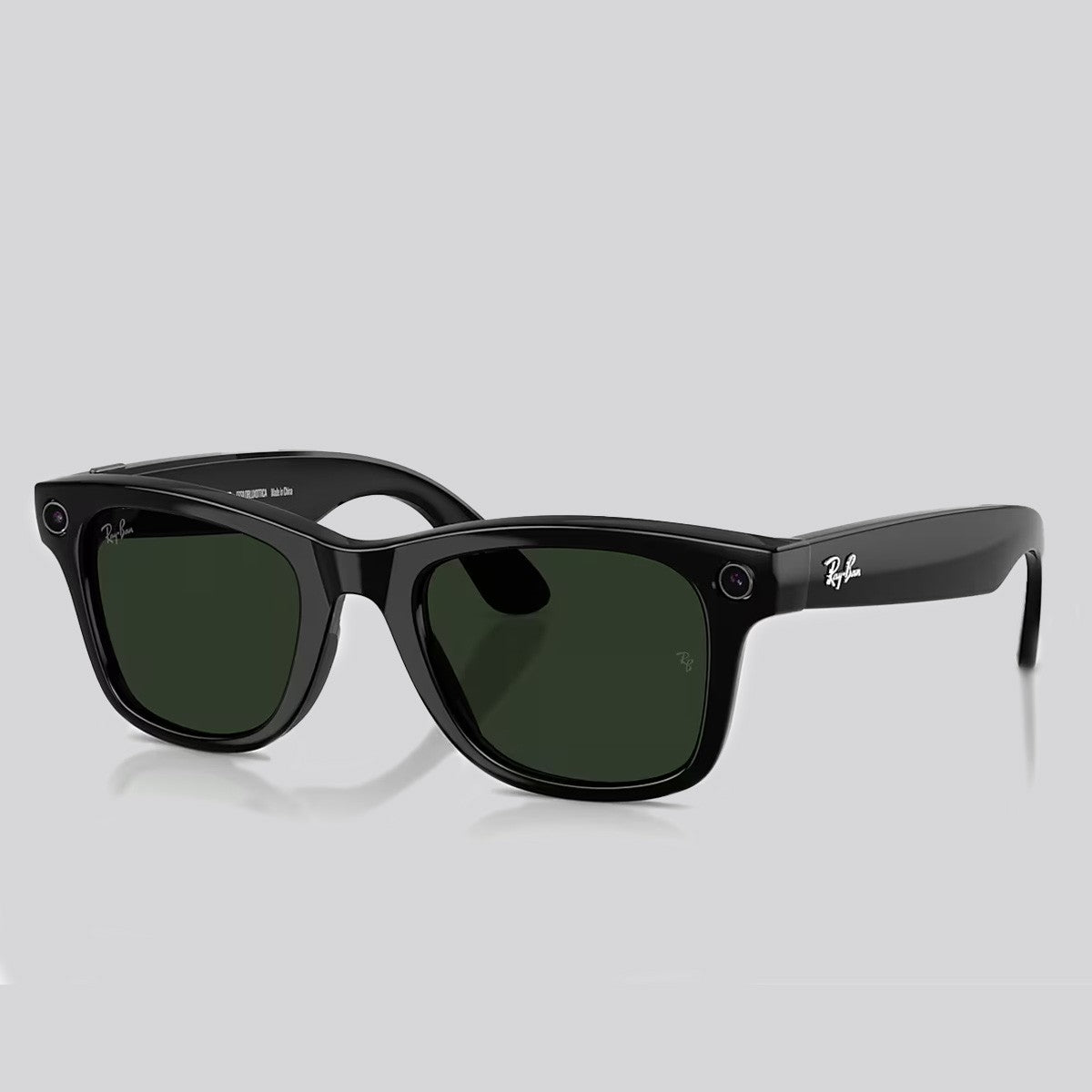Lentes de Sol Ray-Ban Wayfarer Meta Gen 2 Black Polarizado