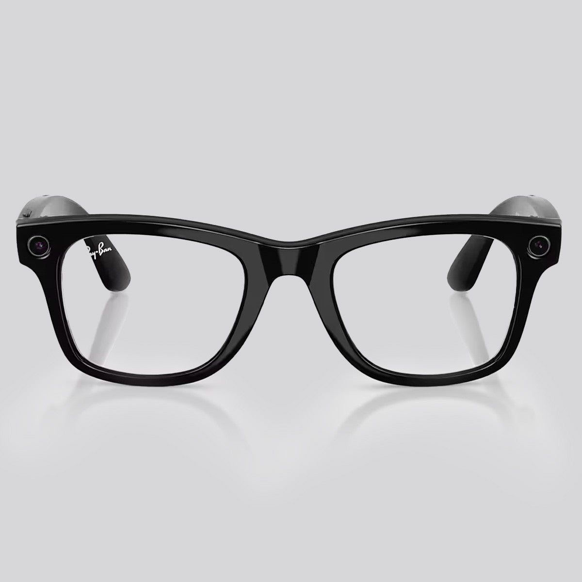 Lentes de Sol Ray-Ban Wayfarer Meta Gen 2 Black Polarizado 53-22