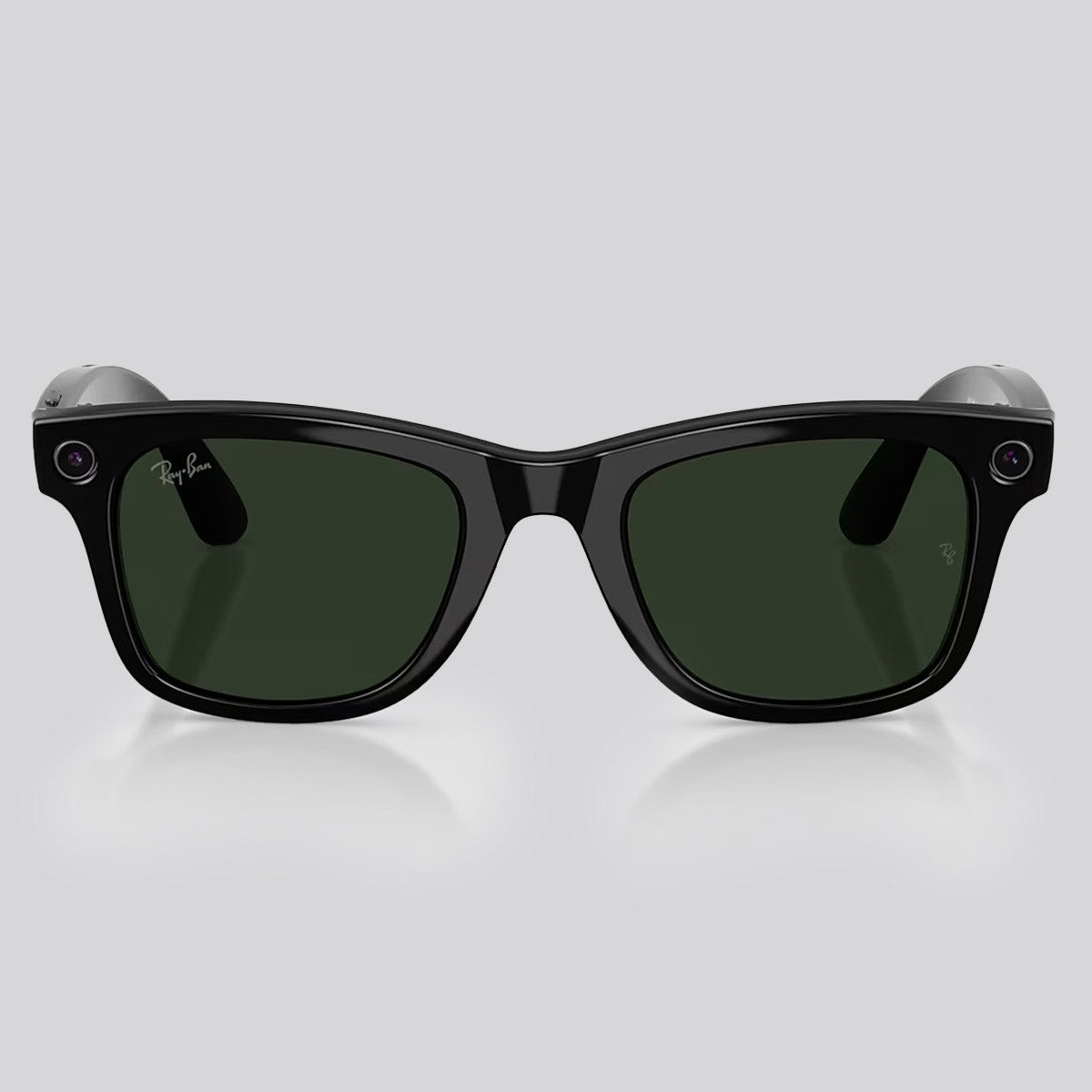 Lentes de Sol Ray-Ban Wayfarer Meta Gen 2 Black Polarizado 53-22