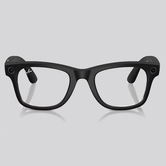 Lentes de Sol Ray-Ban Wayfarer Meta Gen 2 Matte Black Polarizado