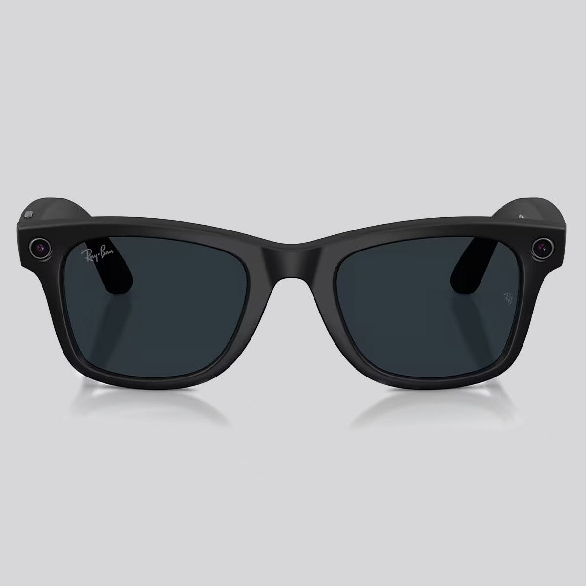 Lentes de Sol Ray-Ban Wayfarer Meta Gen 2 Matte Black Polarizado