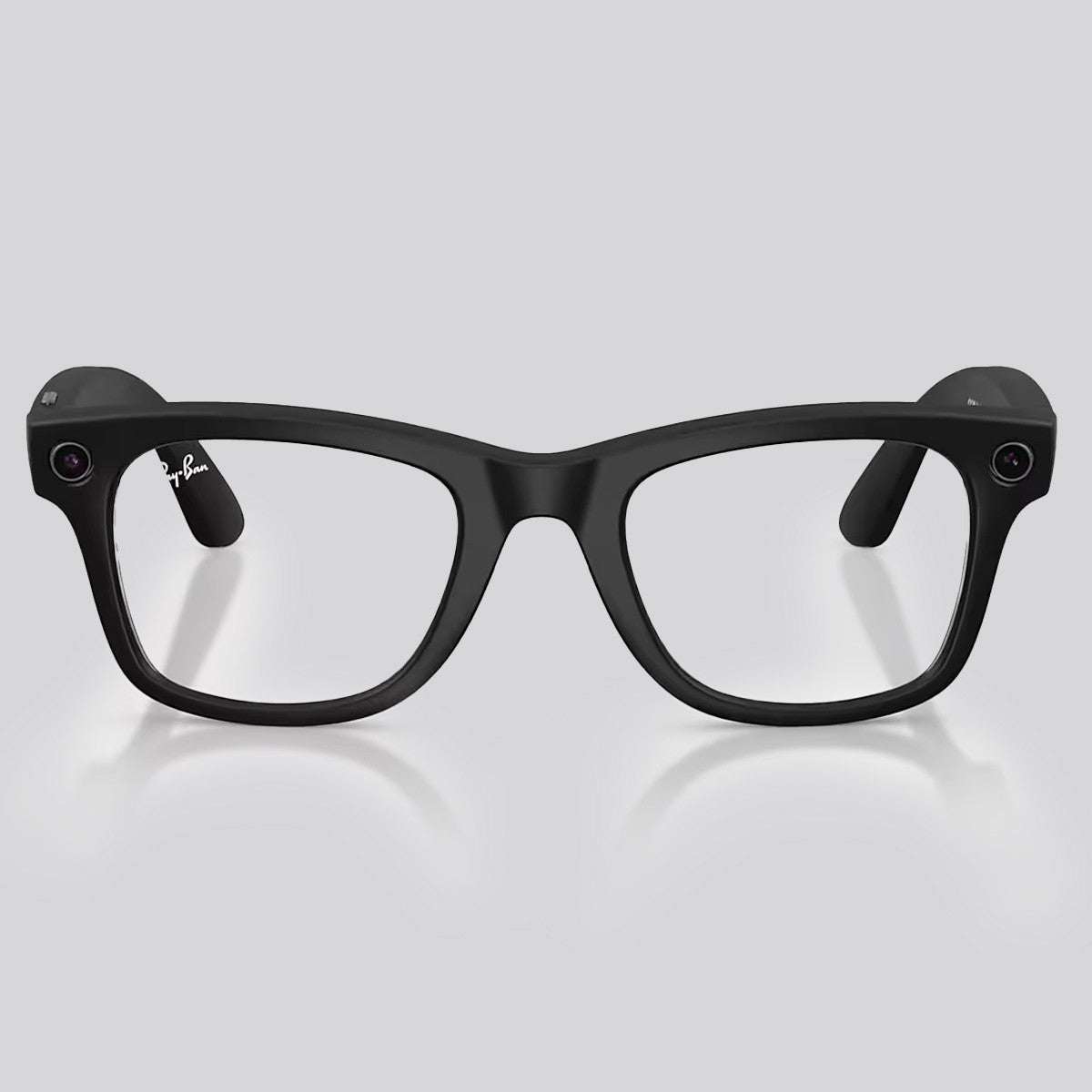Lentes de Sol Ray-Ban Wayfarer Meta Gen 2 Matte Black Polarizado 53-22