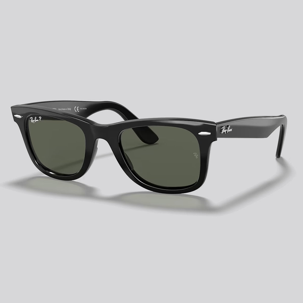 Lentes de Sol Ray-Ban Wayfarer XXL Black / Green Polarizado