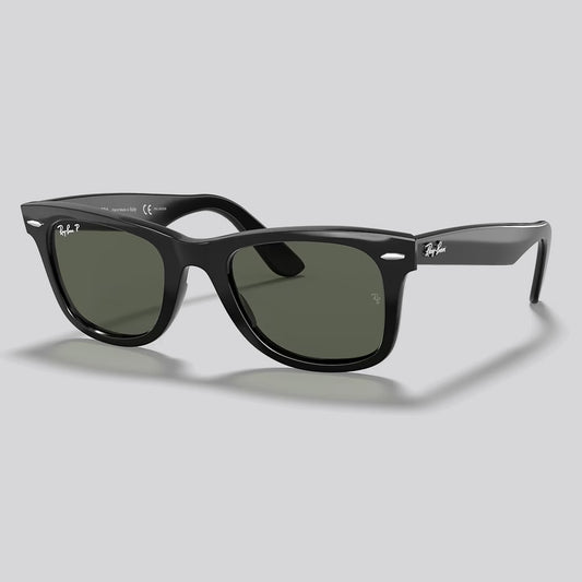 Lentes de Sol Ray-Ban Wayfarer XXL Black / Green Polarizado