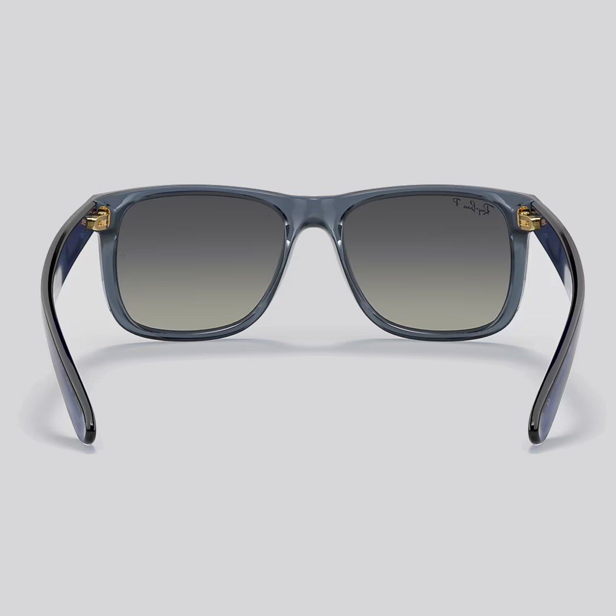 Lentes de Sol Ray-Ban Justin XS Translucent Blue / Grey Polarizado